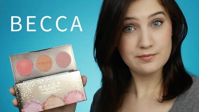 'Becca Blushed With Light Palette Review & Swatches'