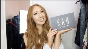 'KAB COSMETICS LIP KIT REVIEW | Kim Zolciak Biermann Cosmetics Brand!'