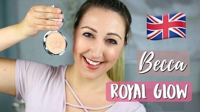 'BECCA ROYAL GLOW HIGHLIGHTER | Swatch Comparisons and Review'