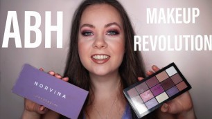 'ABH vs Revolution | Anastasia Beverly Hills Norvina dupe | Revolution Reloaded Visionary palette'