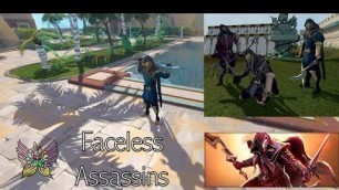 'RS3 Faceless Assassins Cosmetics (Outfit + Weapons) Promotion'