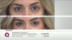 'bareMinerals Sunstruck 5-Piece Eye Collection w/ Makeup Bag with Lisa Robertson'