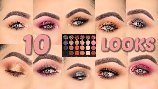 '5 DAY TO NIGHT LOOKS 1 PALETTE | TATI BEAUTY TEXTURED NEUTRALS PALETTE VOL1 | PATTY'