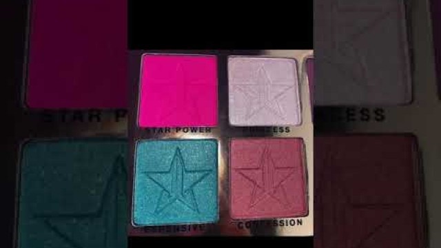 'Jeffree Star Cosmetics Beauty Killer Eyeshadow Palette Swatches'