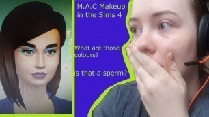 'Recreating the Sims 4 M.A.C Cosmetics Makeup looks'