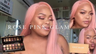 'Rose Pink Glam Makeup Tutorial | ABH Soft Glam | Shannon Thonise'