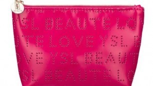 'Buy Yves Saint Laurent Beaute Love Cosmetic Bag - Hot Pink in Pakistan'