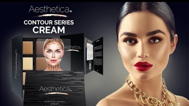 'Aesthetica Cosmetics Cream Contour and Highlighting Makeup Kit'