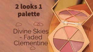 '2 looks 1 Palette - Faded Clementine'