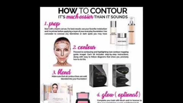 'Aesthetica Cosmetics Contour Kit   Powder Contour, Highlighter   Bronzer   Fair to Medium Skin Tones'