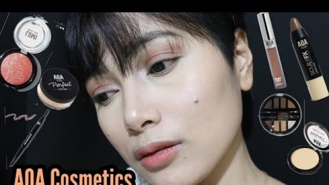 'TRY NATIN! AOA STUDIO COSMETICS! ( below 95-100 ) Lang!! [Shopee Haul]'