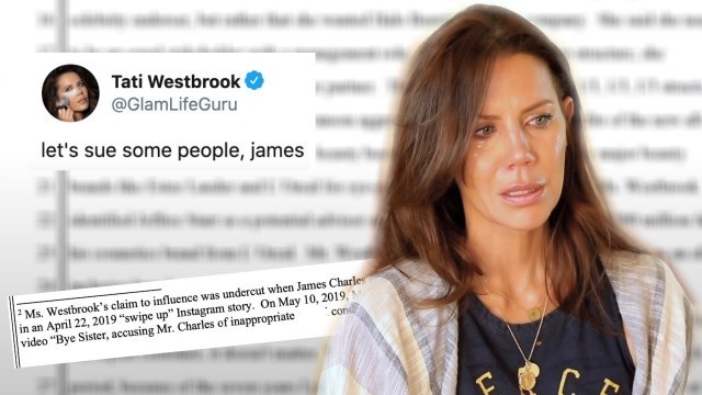 'how tati westbrook got in a MILLION dollar lawsuit...'