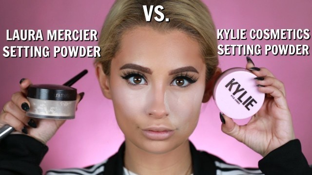 KYLIE COSMETICS SETTING POWDER VS. LAURA MERCIER SETTING POWDER