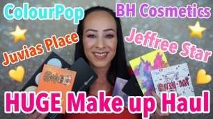 'HUGE Make Up Haul! Juvias Place/Colourpop/Bh Cosmetics/Jeffree Star'