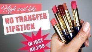 'Super affordable \'half n half no transfer\' high end like lipsticks | Mattlook Cosmetics'