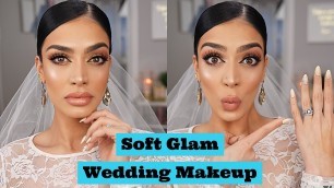 'Bridal Wedding Makeup Tutorial | ABH Soft Glam Palette'