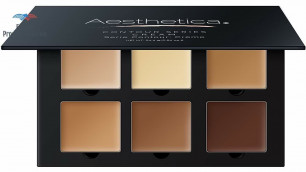 'Aesthetica Cosmetics Cream Contour and Highlighting Makeup Kit - Contouring Foundation/Concealer Pal'