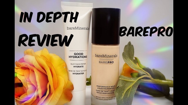 'BareMinerals BarePro Foundation In Depth Review with Check Ins'