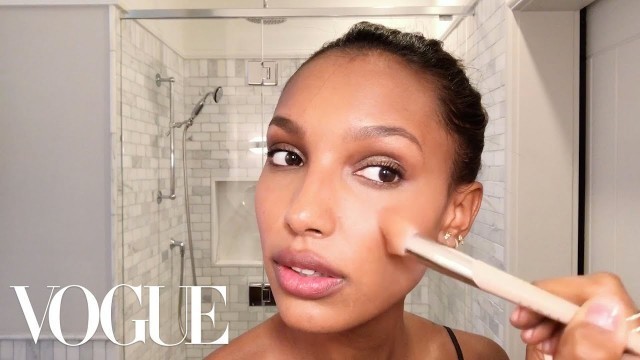 'Victoria’s Secret Angel Jasmine Tookes Teaches a Master Class in Glowing Skin | Vogue'