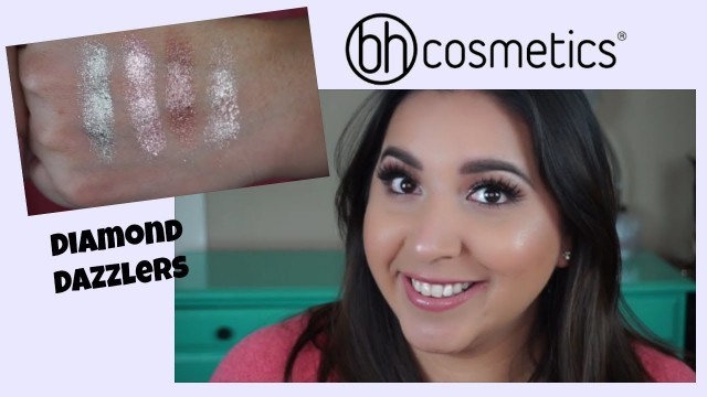 'FIRST IMPRESSIONS-BH COSMETICS DIAMOND DAZZLERS LOOSE EYE PIGMENTS- WITH SWATCHES'