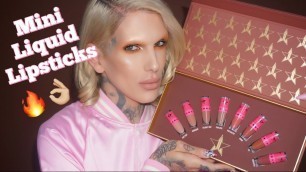 MINI VELOUR LIQUID LIPSTICKS: Reveal & Swatches | Jeffree Star Cosmetics