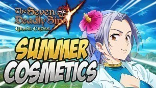 WHAT SHOULD YOU GET?! Summer Cosmetics Info! Seven Deadly Sins Grand Cross