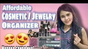 'Cosmetic Organizer Sobrang Ganda|Make up and jewelry organizer |Shopee Haul Unboxing'