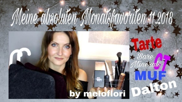 'Monatsfavoriten 11.2018 by meloflori I Bareminerals, Colourpop, Charlotte Tilbury, Dalton usw.'