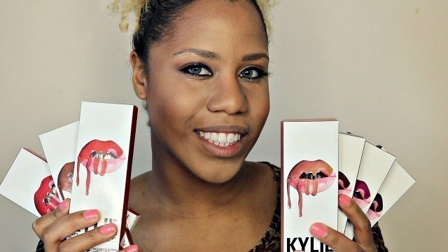 'KYLIE LIPKIT ON BROWN SKIN: SWATCH & REVIEW'