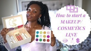 'How to start your OWN MAKEUP LINE, Cosmetic line, Lipgloss business, Sell makeup| Boss Babe Eps 1'