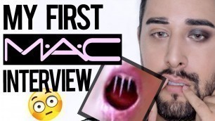 'STORYTIME - MY FIRST INTERVIEW WITH MAC!'