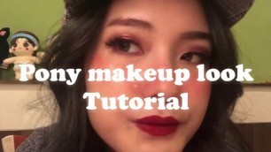 'Pony Makeup (Character of beauty blogger ) Tutorials : LV3202 Costume and  Makeup'