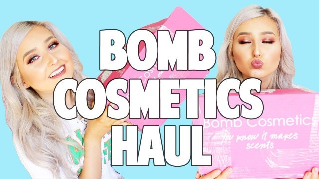 'BOMB COSMETICS HAUL | BATH BOMBS & OTHER BATH/SHOWER PRODUCTS'