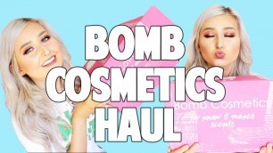 'BOMB COSMETICS HAUL | BATH BOMBS & OTHER BATH/SHOWER PRODUCTS'