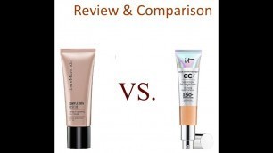 'IT Cosmetics CC+ Cream VS. Bareminerals Complexion Rescue'