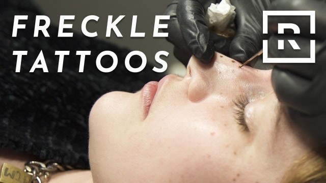 'Face Freckle Tattoo Review | Pretty Smart | Racked'