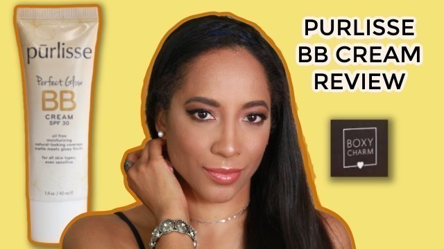 'TESTING BOXYCHARM PURLISSE BB CREAM FACE BASE ON OILY SKIN  | Camiscosmetics'