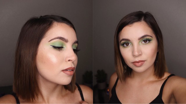 'Lime Green Eyeshadow: BH Cosmetics Take me Back to Brazil Palette | Brittany Brooke'