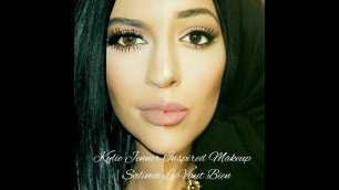 'Tutorial | Kylie Jenner Inspired Make up | Celebrity Makeup | Salima'