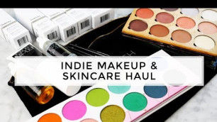 'Indie Makeup & Skincare Haul - Lunatick Cosmetics, Sugarpill, The Ordinary, Jordan Samuel+more'