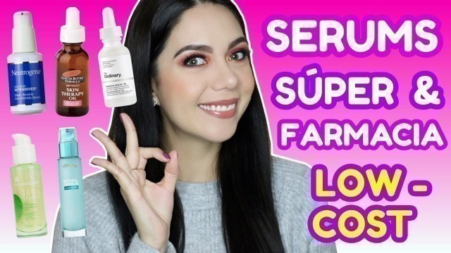 LOS MEJORES SERUMS DEL SÚPER Y FARMACIA ECONÓMICOS | MARIEBELLE COSMETICS