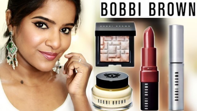 'Bobbi Brown First Impressions-lipstick,mascara,highlighter & face base❤️Tamil'