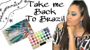 'Take me back to Brazil+bh cosmetics-sombras coloridas