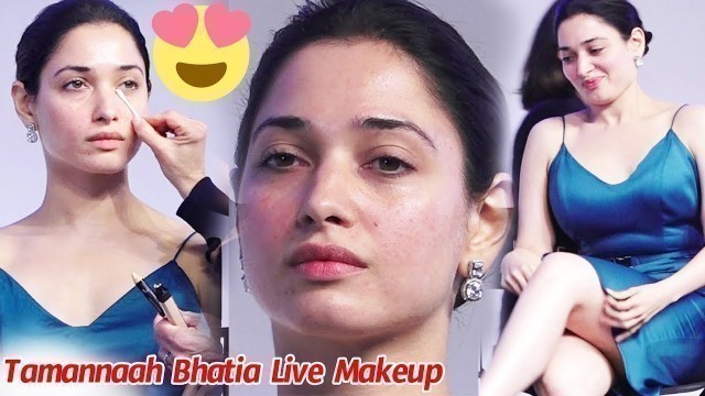 'Tamannaah Bhatia Live Makeup By American Professional Makeup Artist Bobbi Brown | DC'