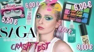 Je teste le site SAGA COSMETICS (petits prix) !!