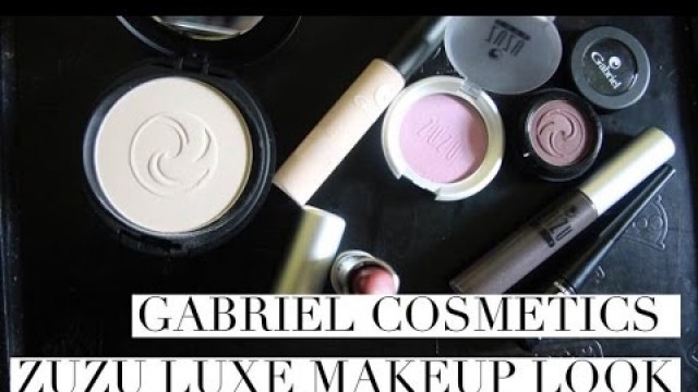 'Zuzu Luxe and Garbiel Cosmetics Makeup Look'