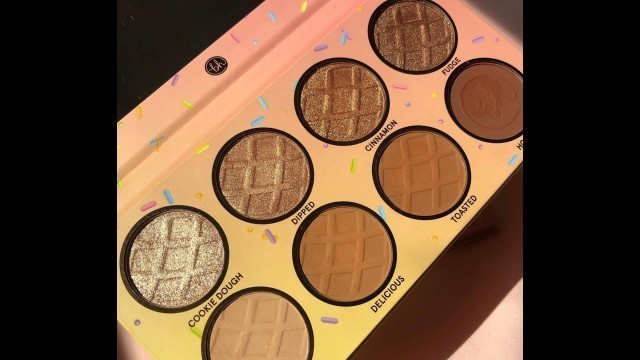 'BH Cosmetics Sugar Cone Palette 1st Impressions & Tutorial'