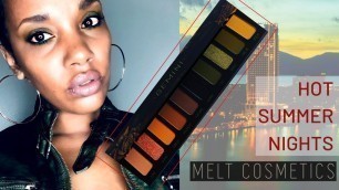 'Melt Cosmetics Gemini Palette | Grungy Olive Smokey Eye | Quick Tutorial'