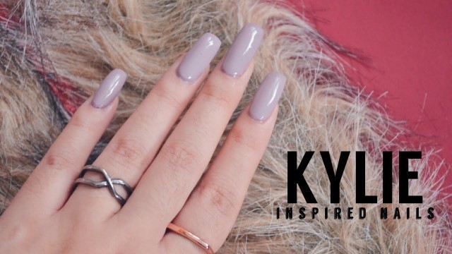 'KYLIE JENNER inspired nails | ทำเล็บด้วยตัวเอง ตามไคลลี่ เจนเนอร์ |'