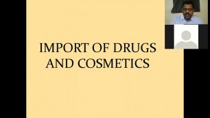 'Lecture on Drugs and Cosmetic Act 1940 Part 4'